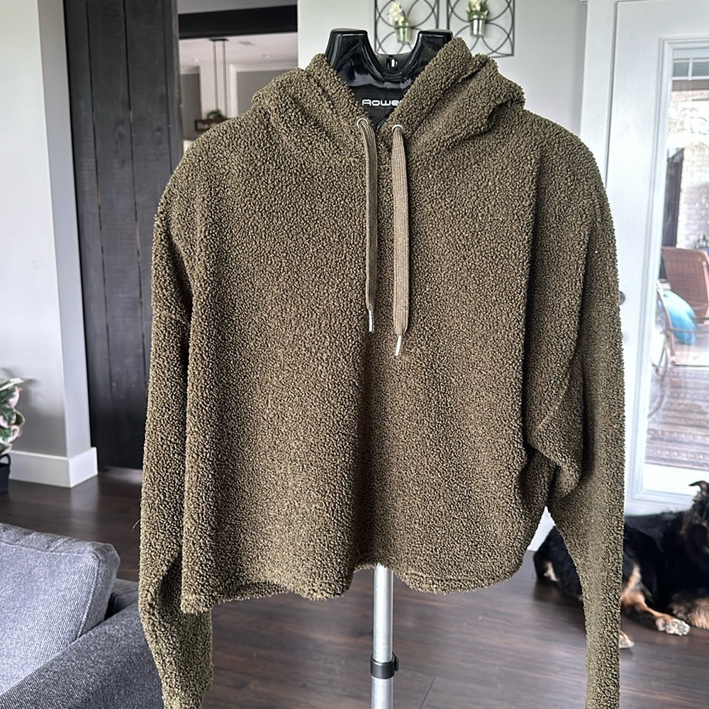 chenille hoodie